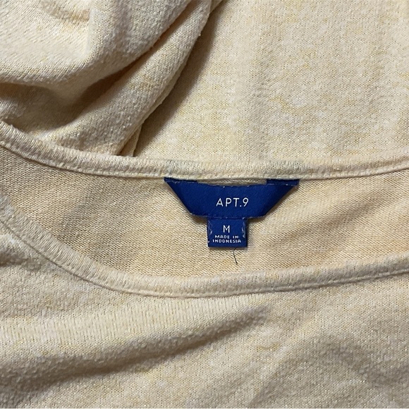 APT. 9 PULLOVER LIGHTWEIGHT SWEATER SIZE MEDIUM VERY GENTLY WORN - Picture 3 of 3